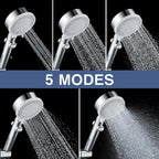 Thermostatic Shower Mixer with Adjustable Riser Kit Wall