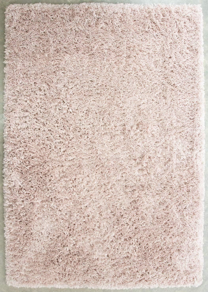 Thick Shaggy Rug Blush