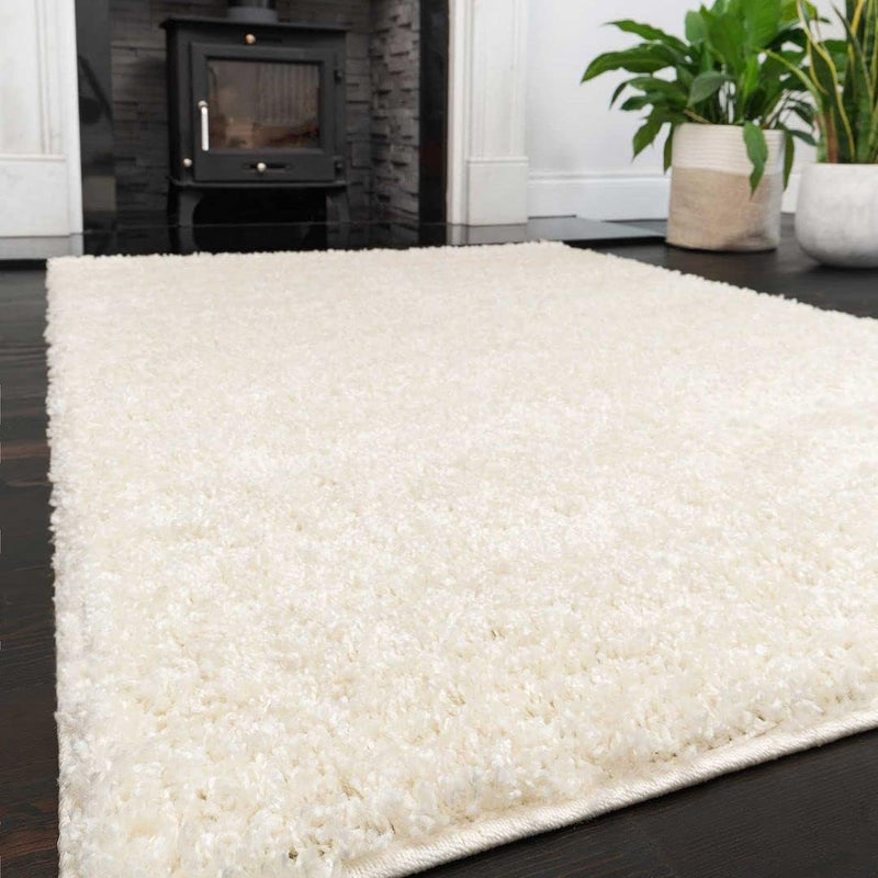 Thick Shaggy Rug Dark Affordable