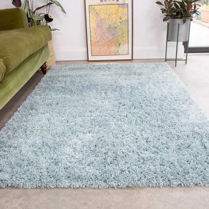 Thick Shaggy Rug Dark Affordable