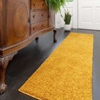 Thick Shaggy Rug Dark Affordable