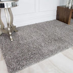 Thick Shaggy Rug Dark Affordable