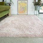 Thick Shaggy Rug Dark Affordable