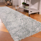 Thick Shaggy Rug Dark Affordable