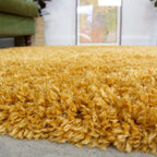 Thick Shaggy Rug Dark Affordable