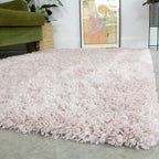 Thick Shaggy Rug Dark Affordable