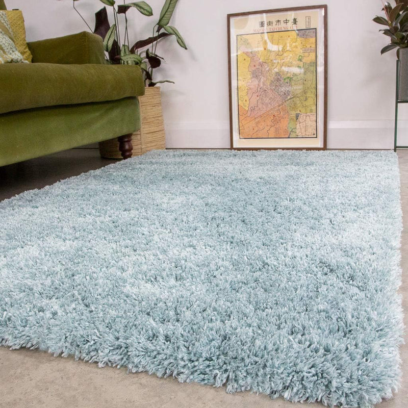 Thick Shaggy Rug Dark Affordable