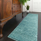 Thick Shaggy Rug Dark Affordable