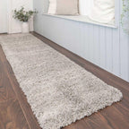 Thick Shaggy Rug Dark Affordable