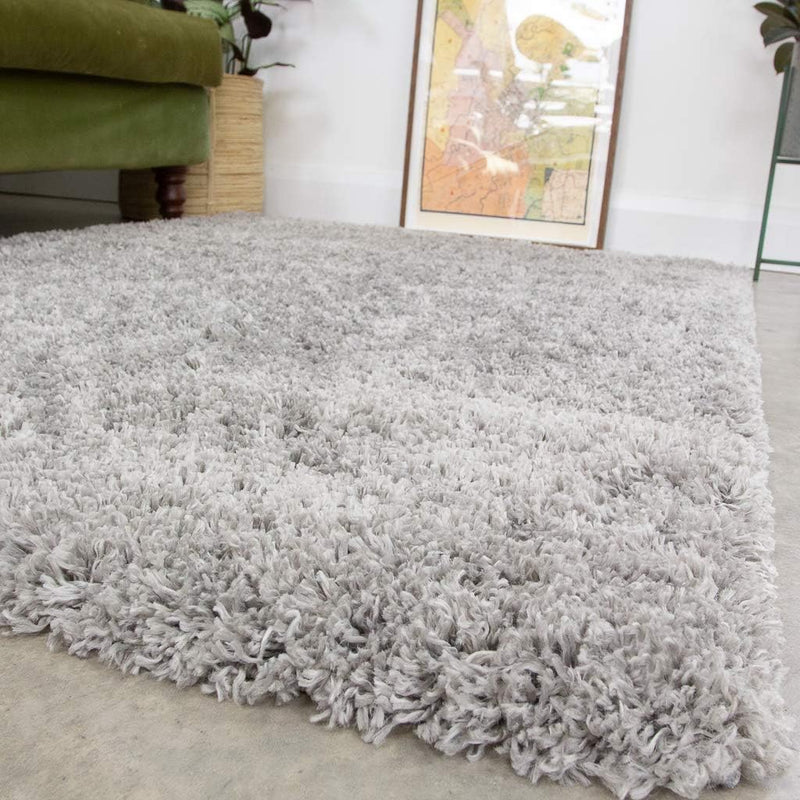 Thick Shaggy Rug Dark Affordable
