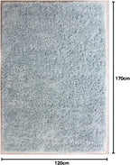 Thick Shaggy Rug Dark Affordable