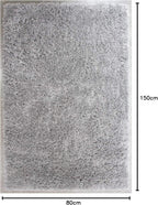 Thick Shaggy Rug Dark Affordable