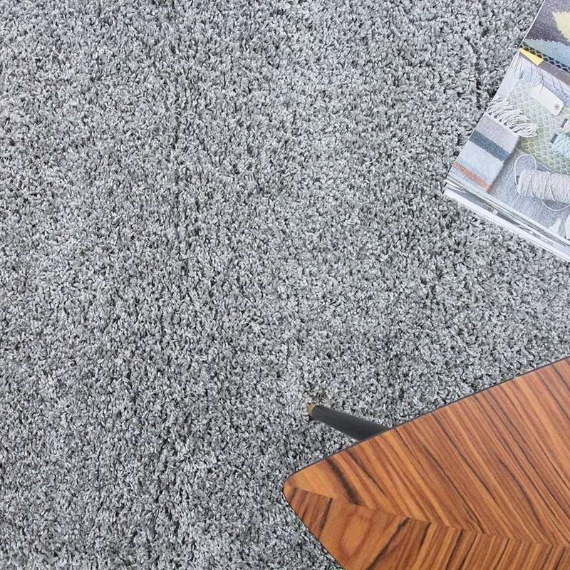 Thick Shaggy Rug Dark Affordable