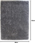 Thick Shaggy Rug Dark Affordable