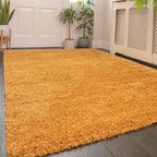 Thick Shaggy Rug Dark Affordable