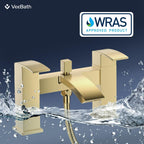 Tidal Square Bath Shower Mixer Tap with Kit