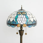Tiffany Floor Lamp Monstera Deliciosa‌ Stained Glass