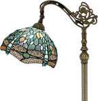 Tiffany Floor Lamp Sea Stained Glass Dragonfly Style