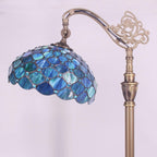 Tiffany Floor Lamp Stained Glass 18.88x12x67 Inch Dragonfly