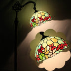 Tiffany Floor Lamp Stained Glass 18.88x12x67 Inch Dragonfly
