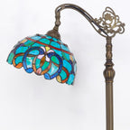 Tiffany Floor Lamp Stained Glass 18.88x12x67 Inch Dragonfly