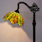 Tiffany Floor Lamp Stained Glass 18.88x12x67 Inch Dragonfly