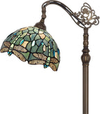 Tiffany Floor Lamp Stained Glass 18.88x12x67 Inch Dragonfly