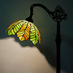 Tiffany Floor Lamp Stained Glass 18.88x12x67 Inch Dragonfly