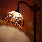 Tiffany Floor Lamp Stained Glass 18.88x12x67 Inch Dragonfly