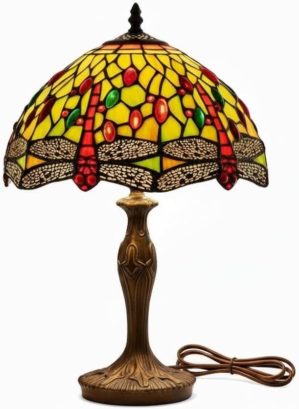 Tiffany Lamp 12 Inch Dragonfly