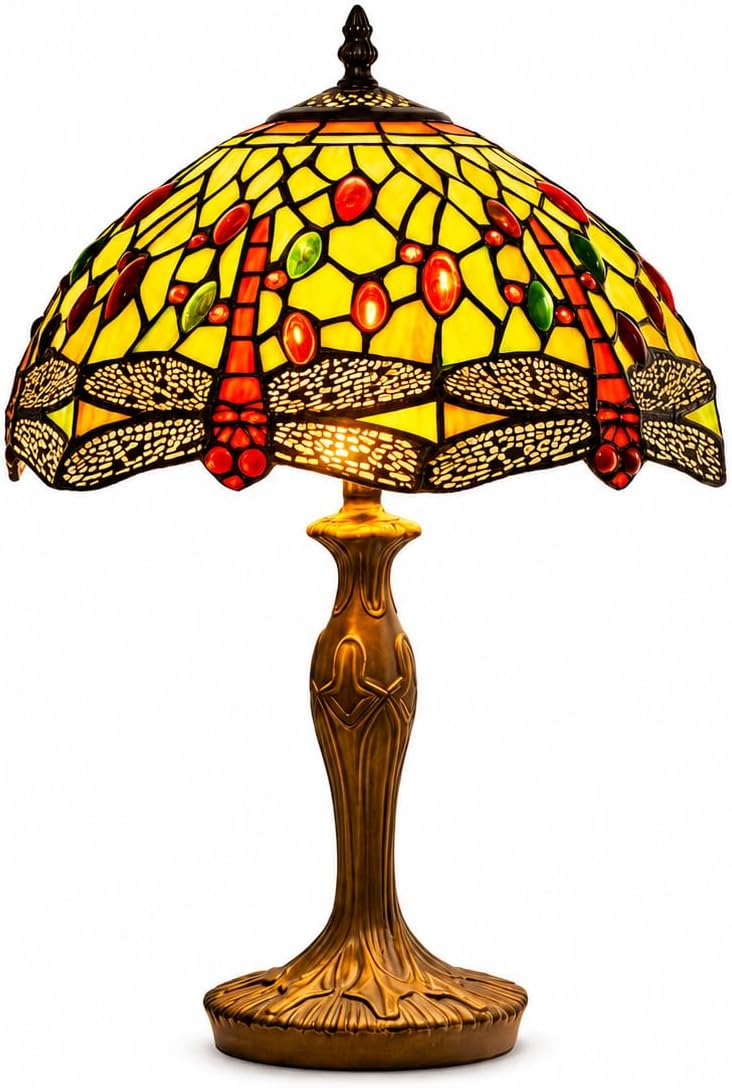 Tiffany Lamp 12 Inch Dragonfly