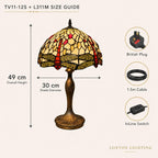 Tiffany Lamp 12 Inch Dragonfly