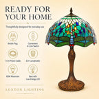 Tiffany Lamp 12 Inch Dragonfly