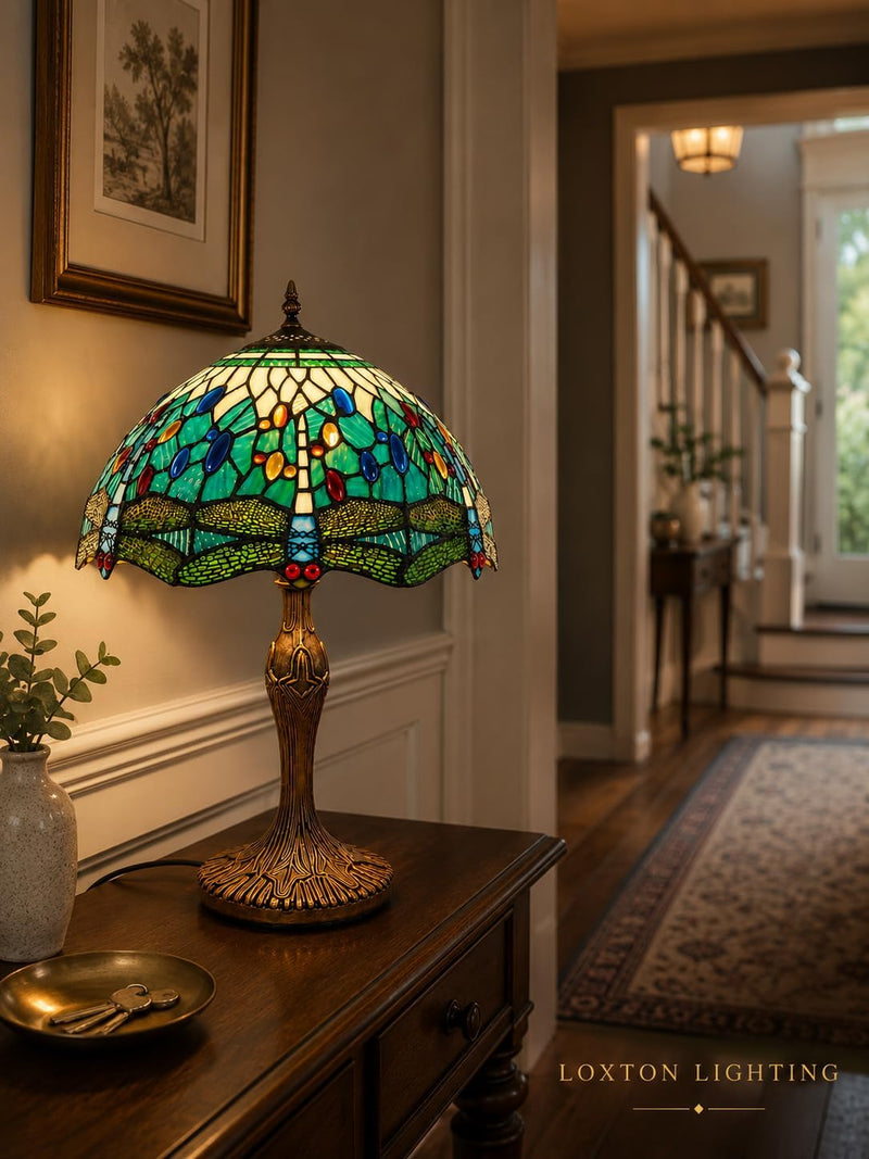 Tiffany Lamp 12 Inch Dragonfly