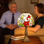 Tiffany Style Table Lamp 6.5" Sunflower Stained Glass