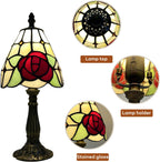 Tiffany Style Table Lamp 6.5" Sunflower Stained Glass