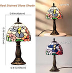 Tiffany Style Table Lamp 6.5" Sunflower Stained Glass