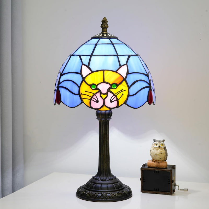 Tiffany Lamp Cute Calla Lily Flower Stained Glass