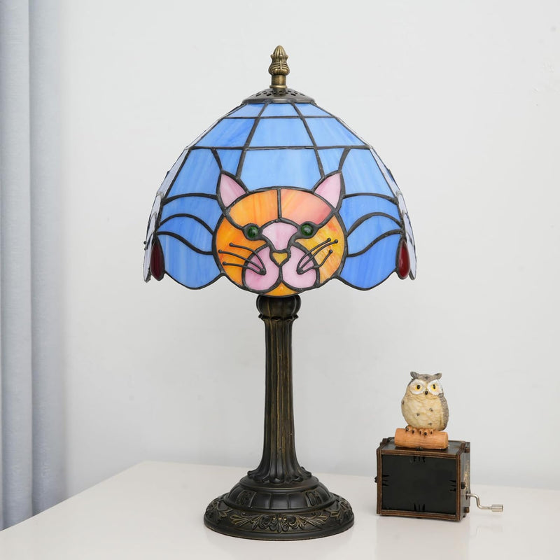 Tiffany Lamp Cute Calla Lily Flower Stained Glass