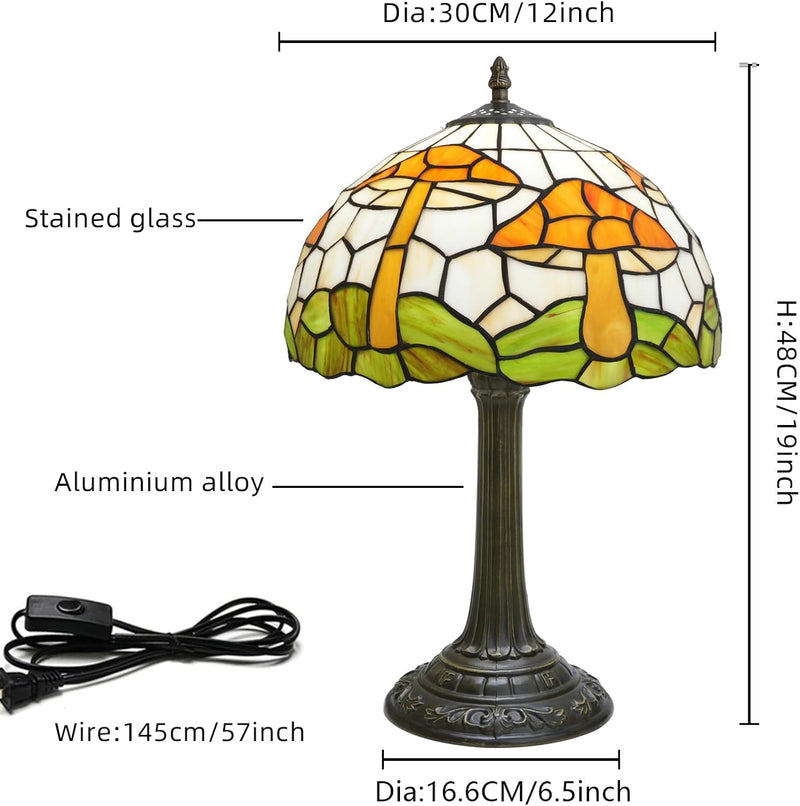 Tiffany Lamp Cute Calla Lily Flower Stained Glass