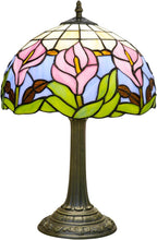 Tiffany Lamp Cute Calla Lily Flower Stained Glass