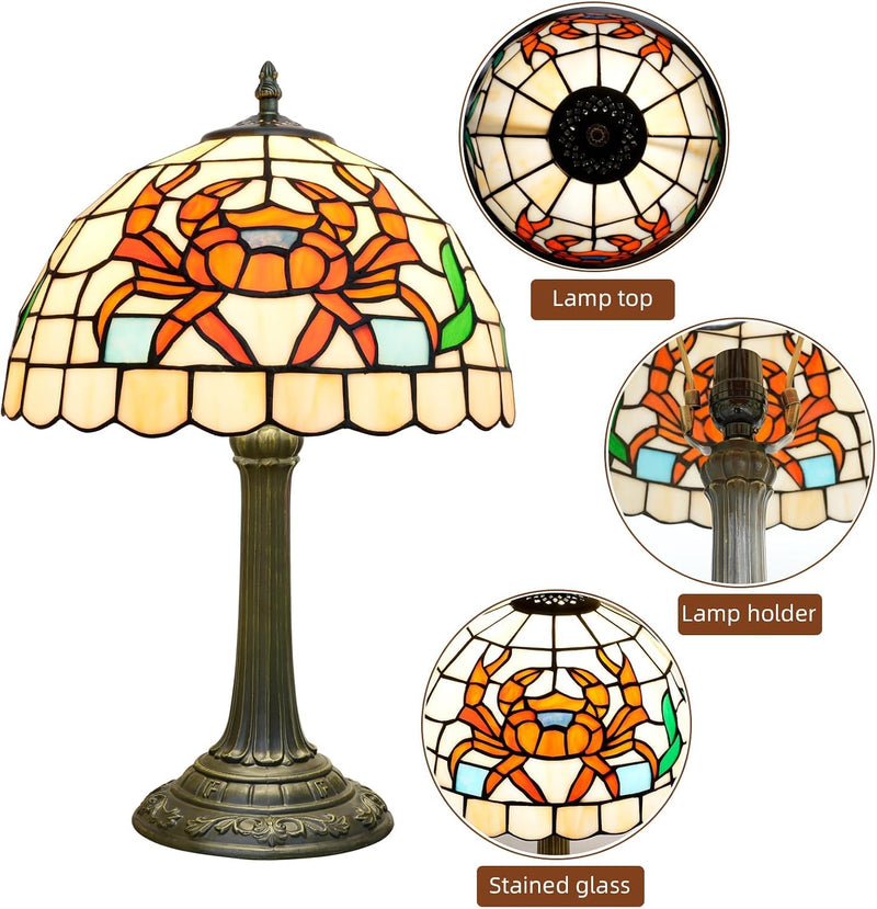 Tiffany Lamp Cute Calla Lily Flower Stained Glass
