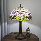 Tiffany Lamp Cute Calla Lily Flower Stained Glass