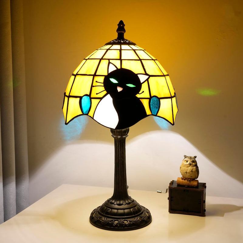 Tiffany Lamp Cute Calla Lily Flower Stained Glass
