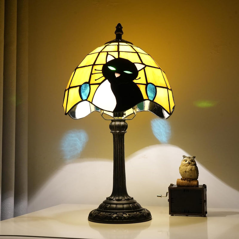 Tiffany Lamp Cute Calla Lily Flower Stained Glass