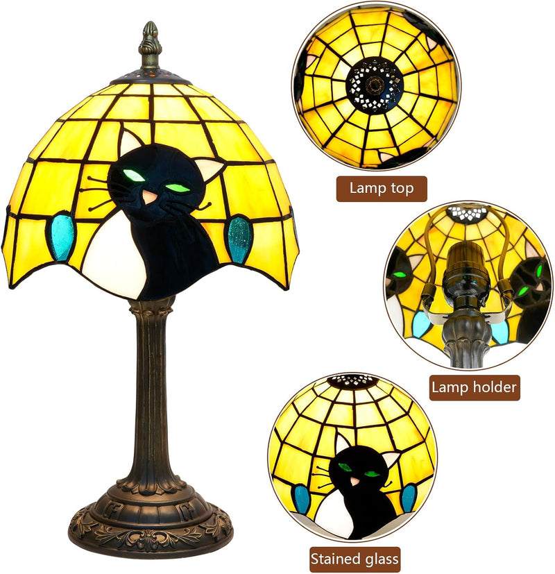 Tiffany Lamp Cute Calla Lily Flower Stained Glass