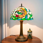 Tiffany Lamp Cute Calla Lily Flower Stained Glass