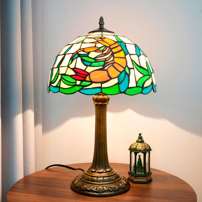 Tiffany Lamp Cute Calla Lily Flower Stained Glass