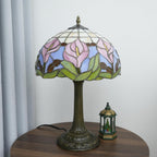 Tiffany Lamp Cute Calla Lily Flower Stained Glass