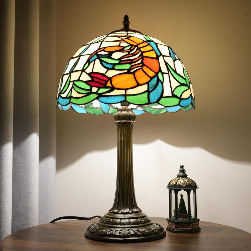 Tiffany Lamp Cute Calla Lily Flower Stained Glass